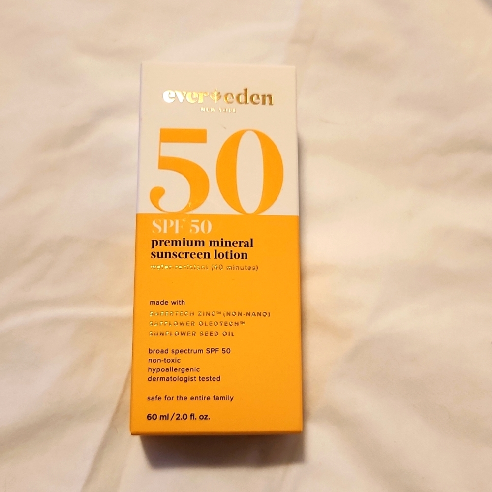Hypoallergenic SPF 50 Premium Mineral Sunscreen - kids or adults